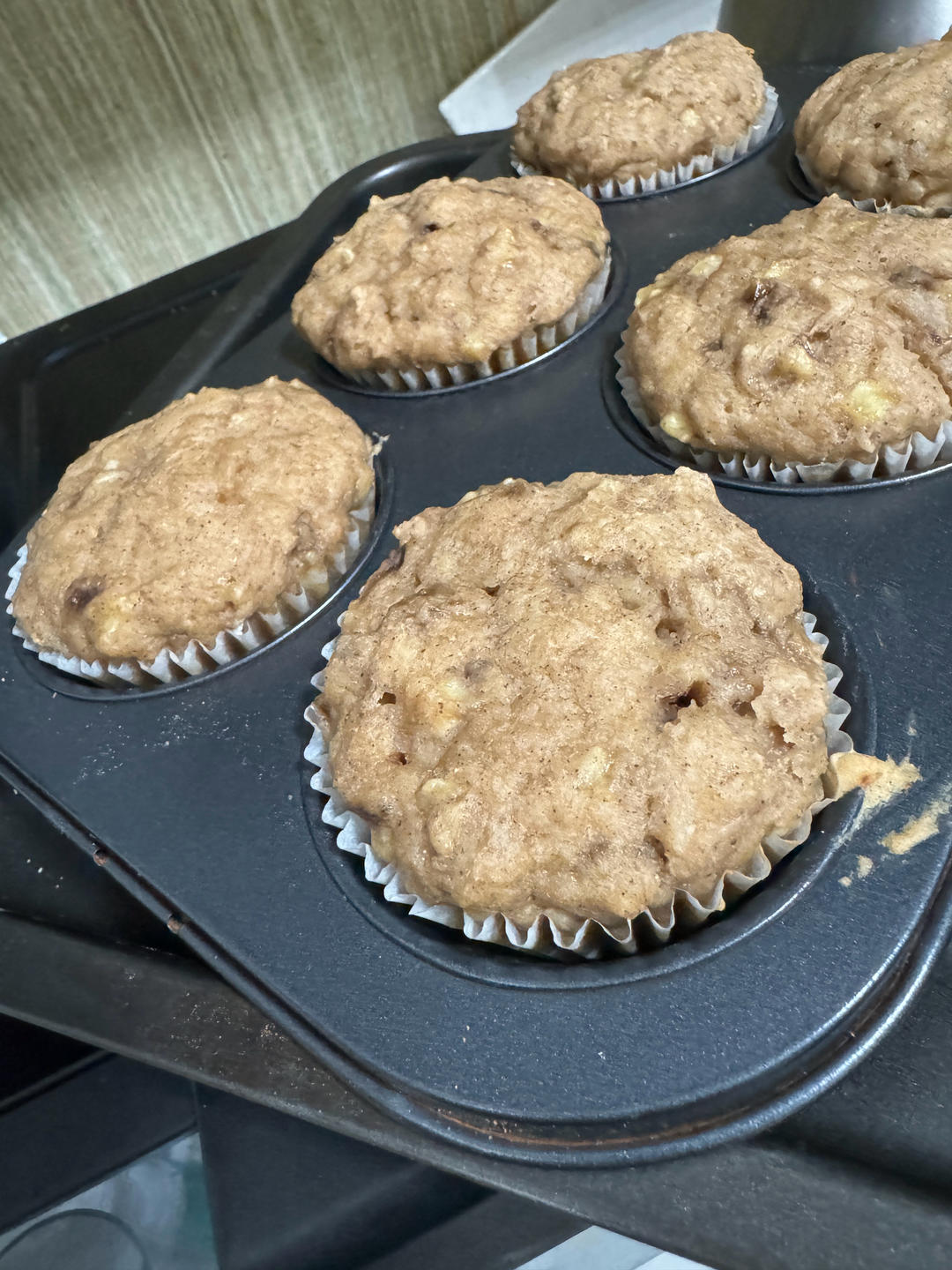 快手健康香蕉麦芬 Healthy Banana Muffins