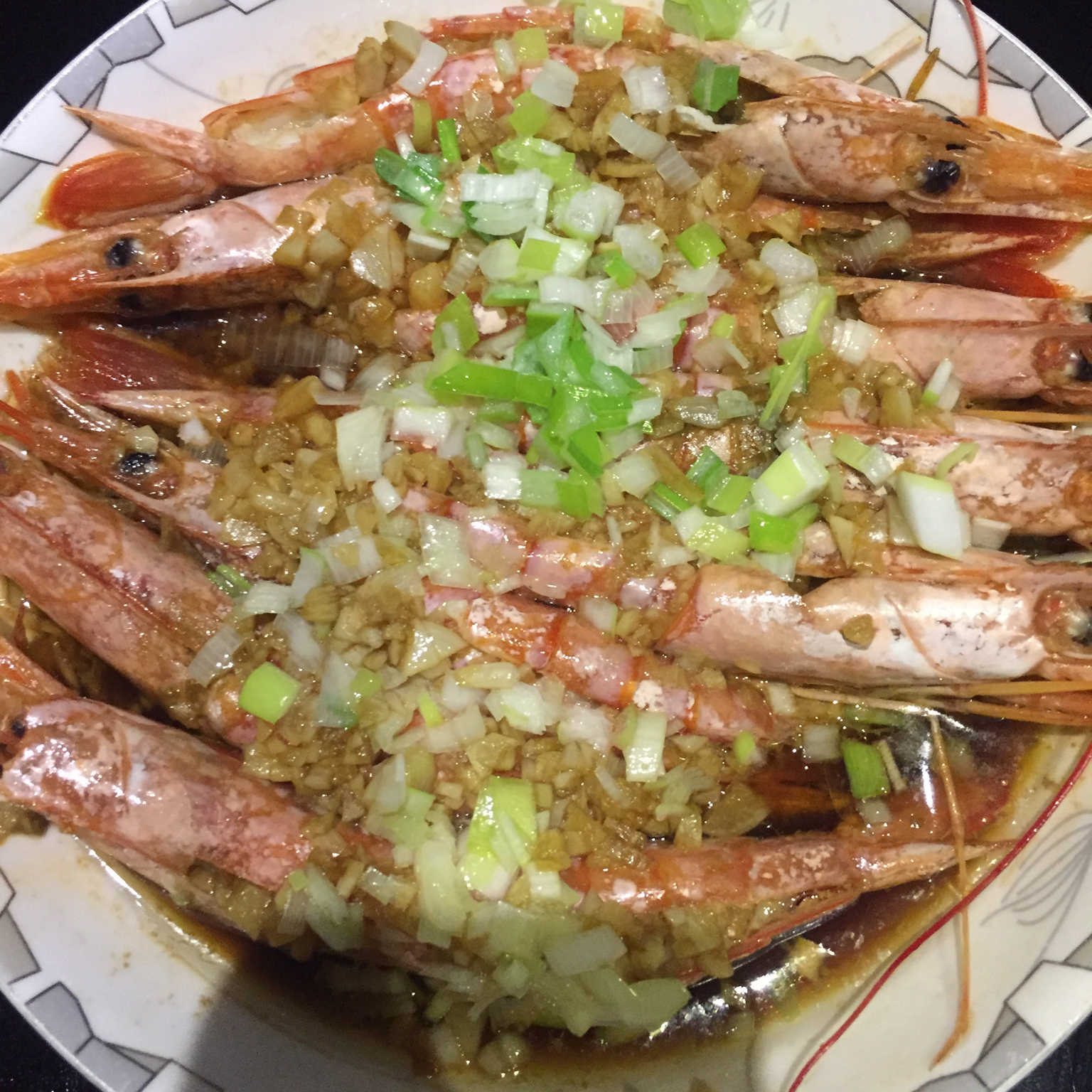 蒜蓉粉丝蒸虾