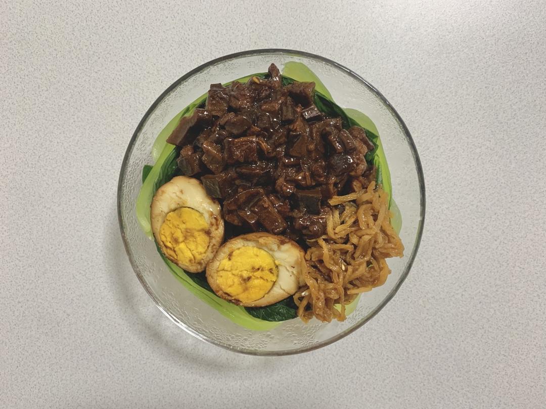 好吃到停不下来的卤肉饭