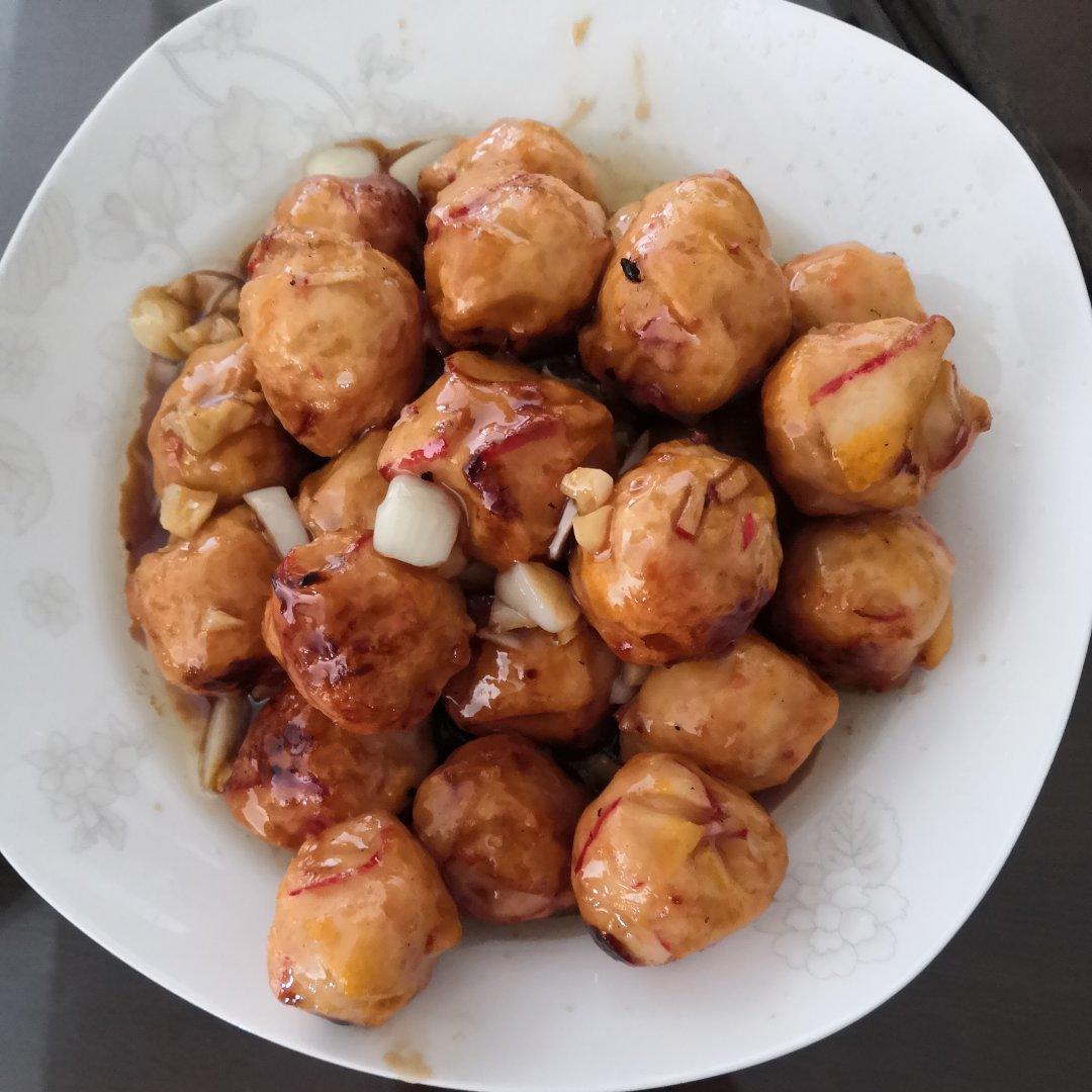 焦溜鱼丸
