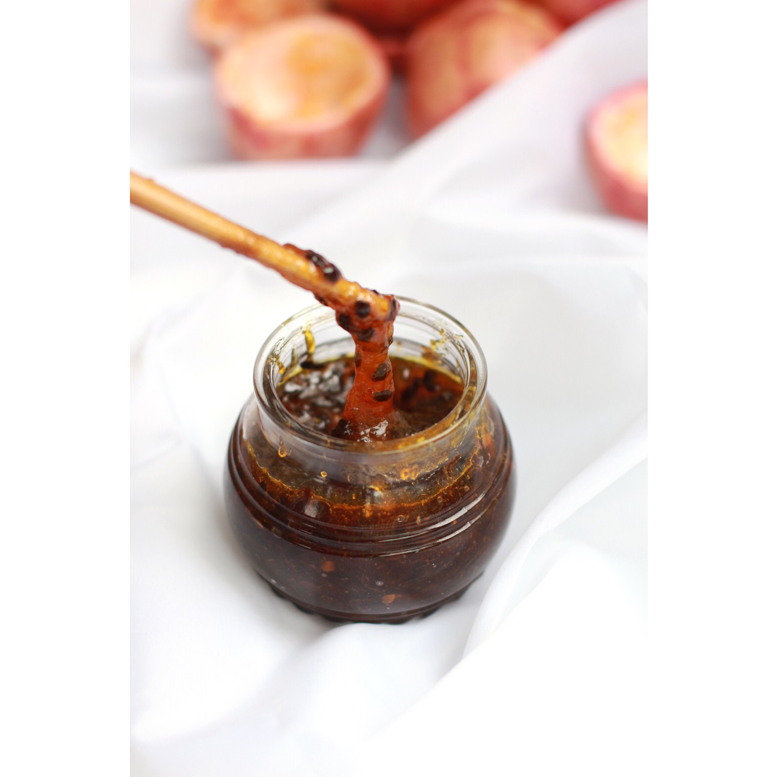 自制健康.百香果酱