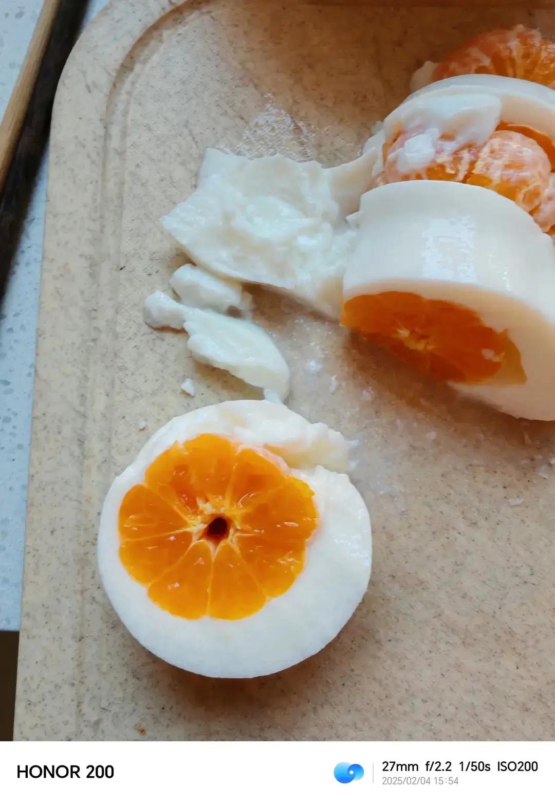 QQ弹弹❗️果味十足的橘子奶冻❗️这样做的果冻，全家都爱吃