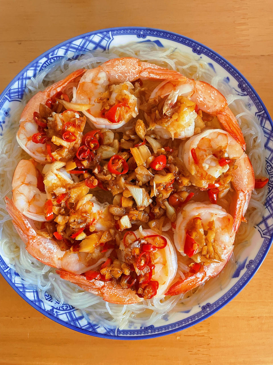 蒜蓉粉丝开背虾