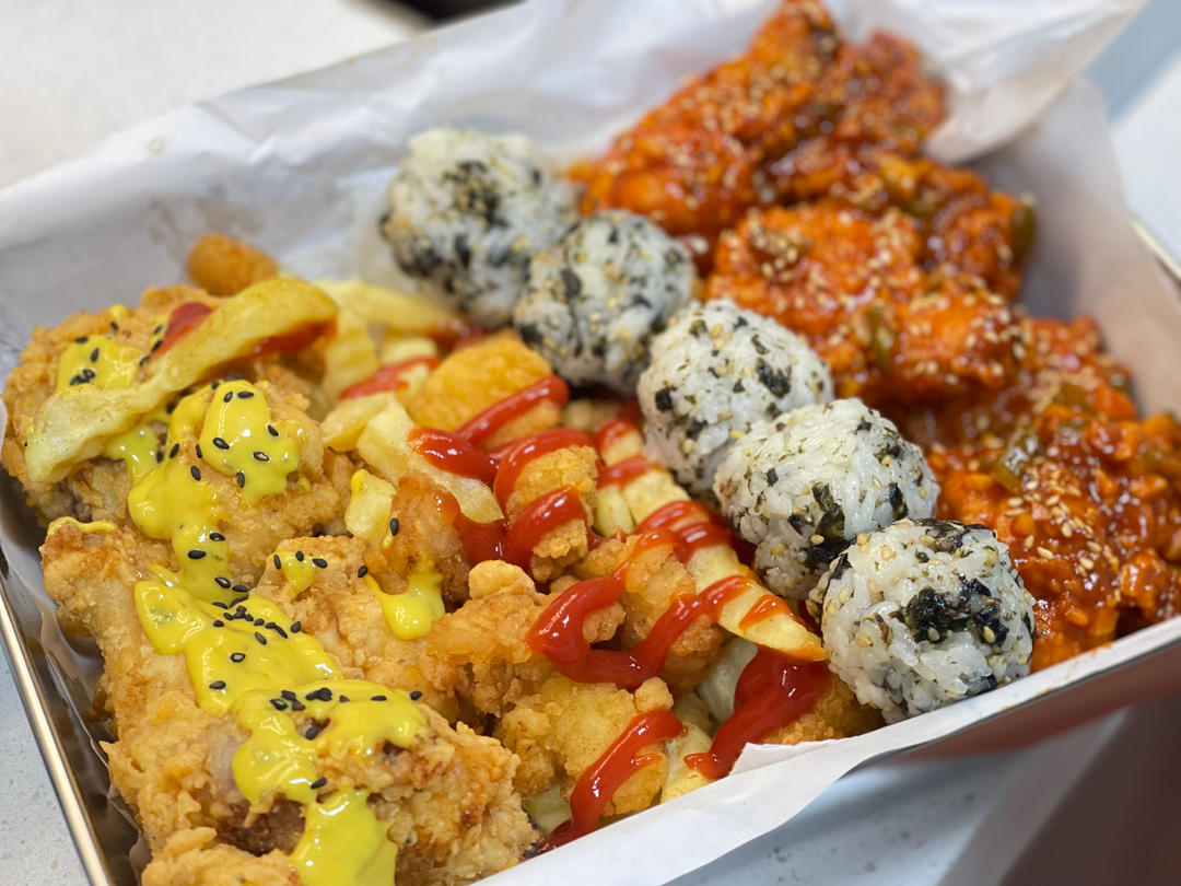 外脆里嫩‼️ | 巨满足的韩式双拼炸鸡🍗追剧必备