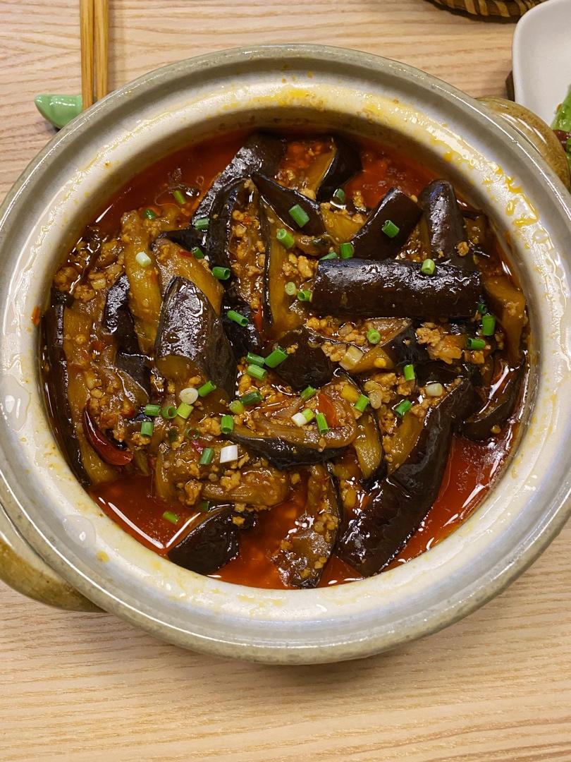 开胃下饭菜！巨简单的家常鱼香茄子煲