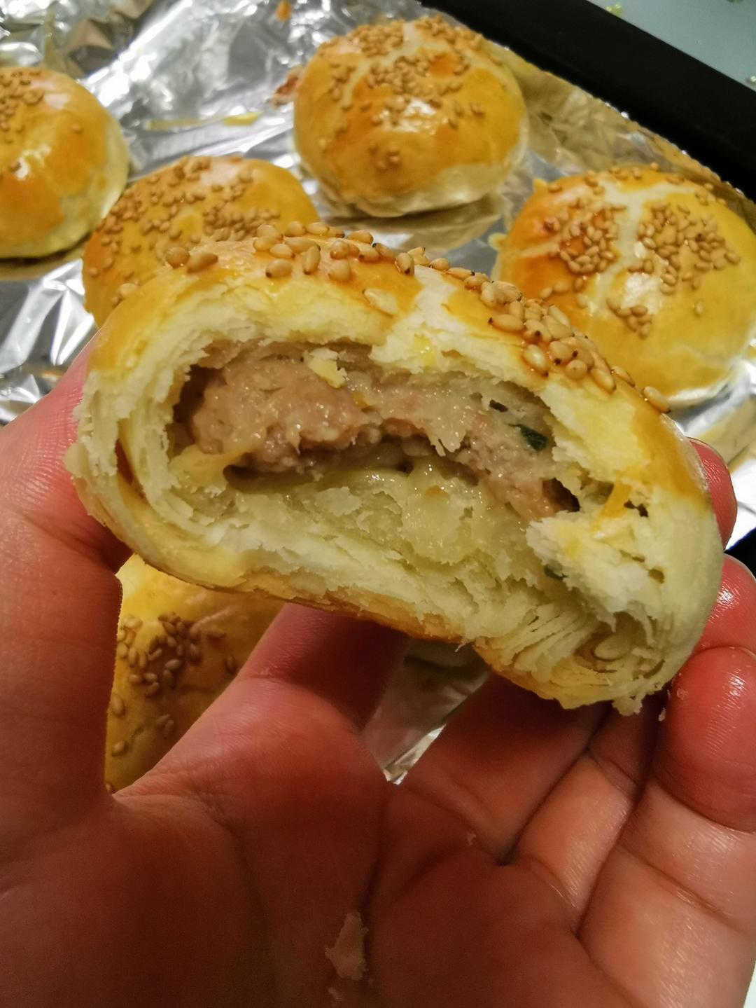 泳式鲜肉榨菜月饼