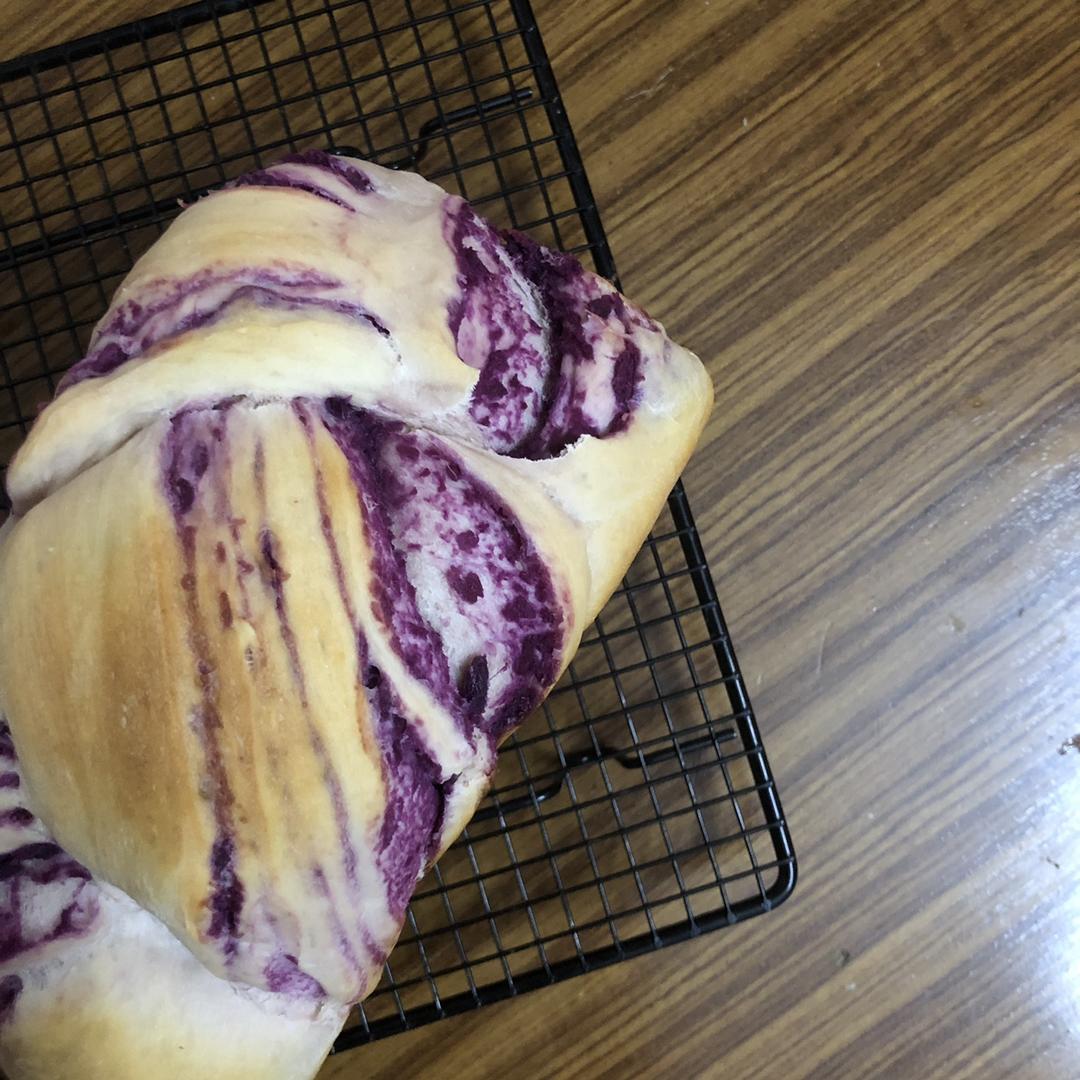 中种大理石纹紫薯吐司