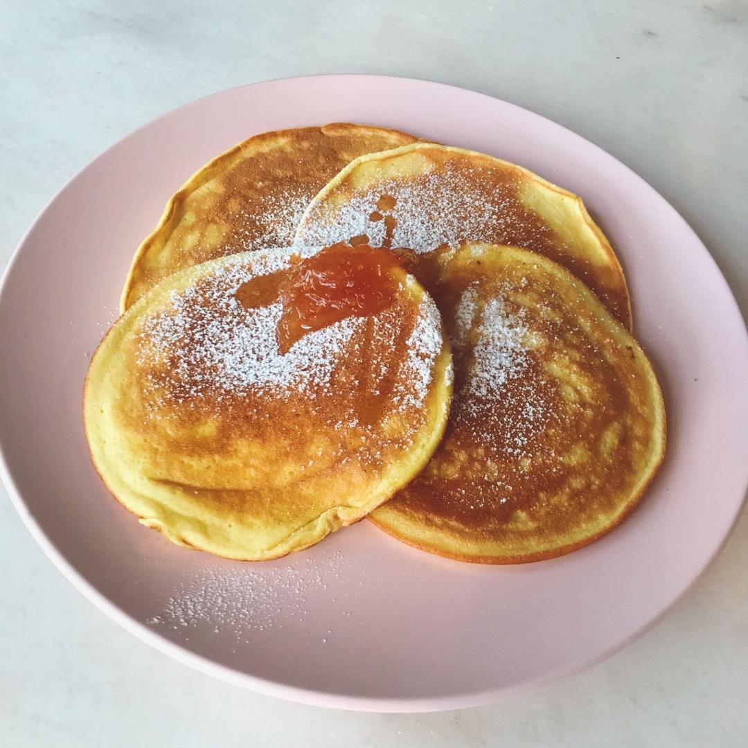 原味无油日式舒芙蕾厚松饼