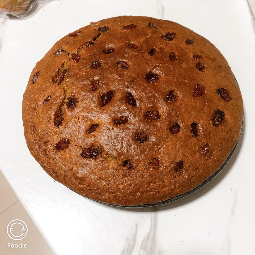 简易版香蕉核桃蛋糕