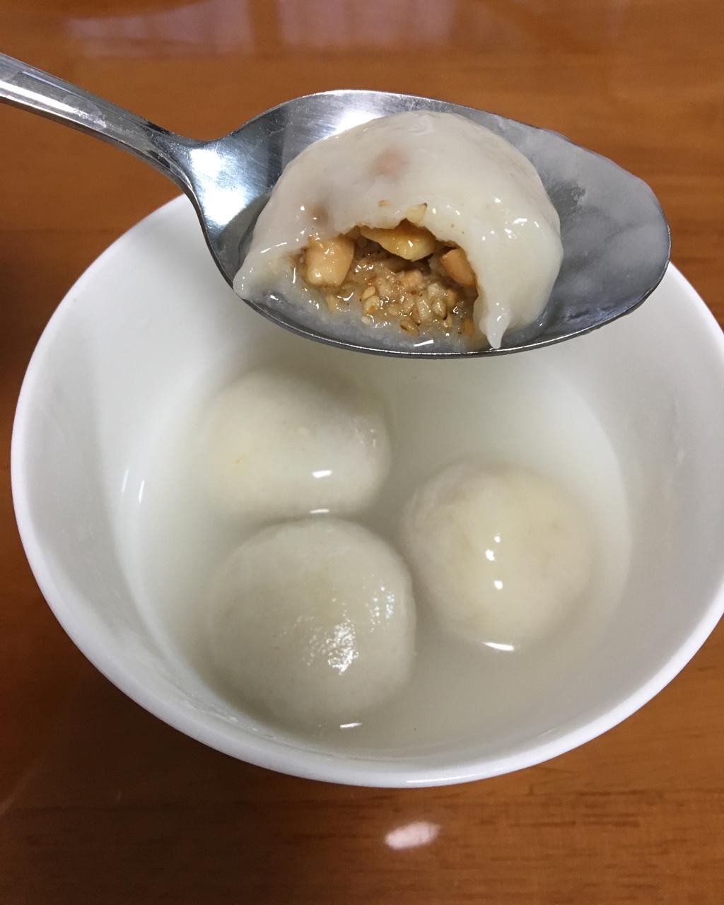 swan65432做的手工元宵