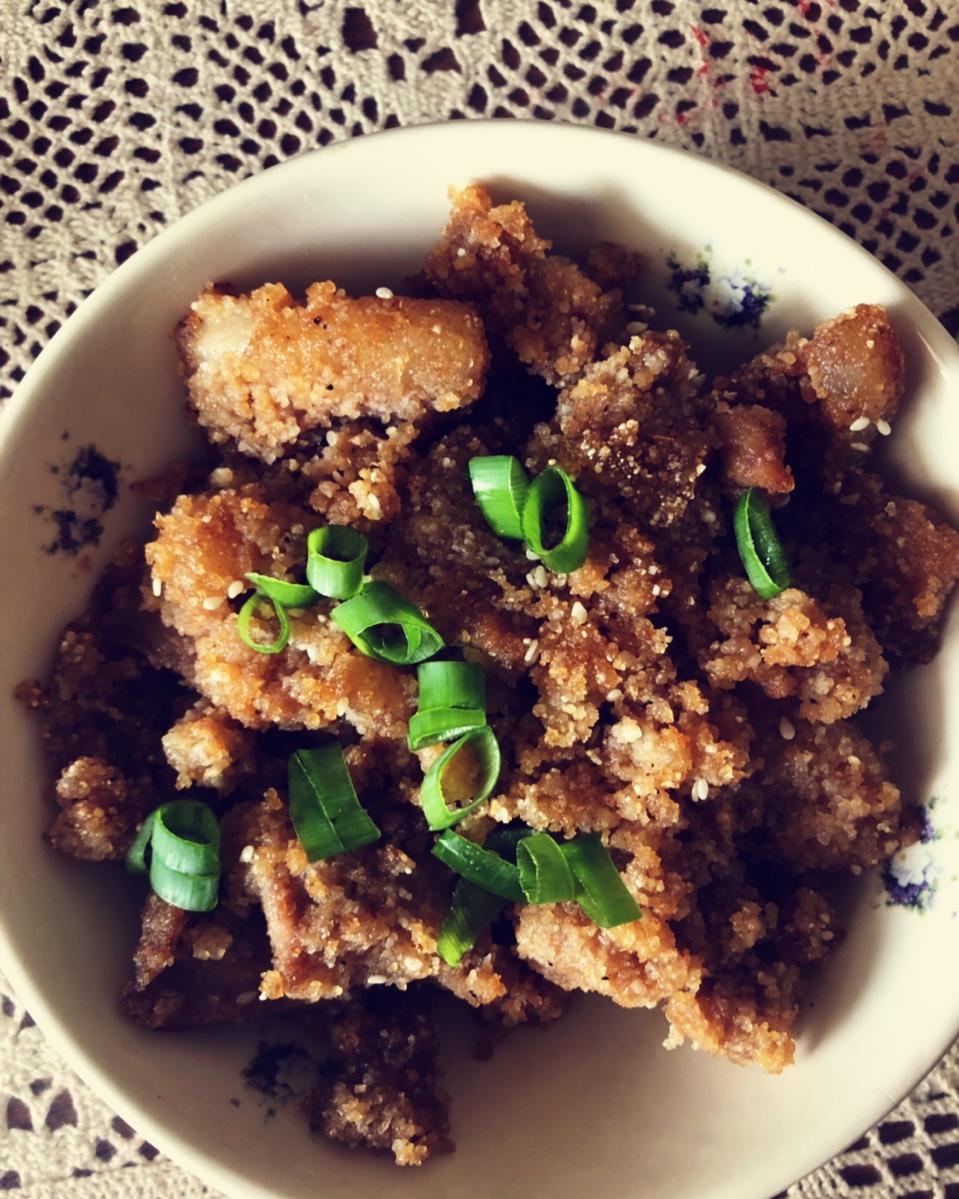 我家的粉蒸肉（排骨）