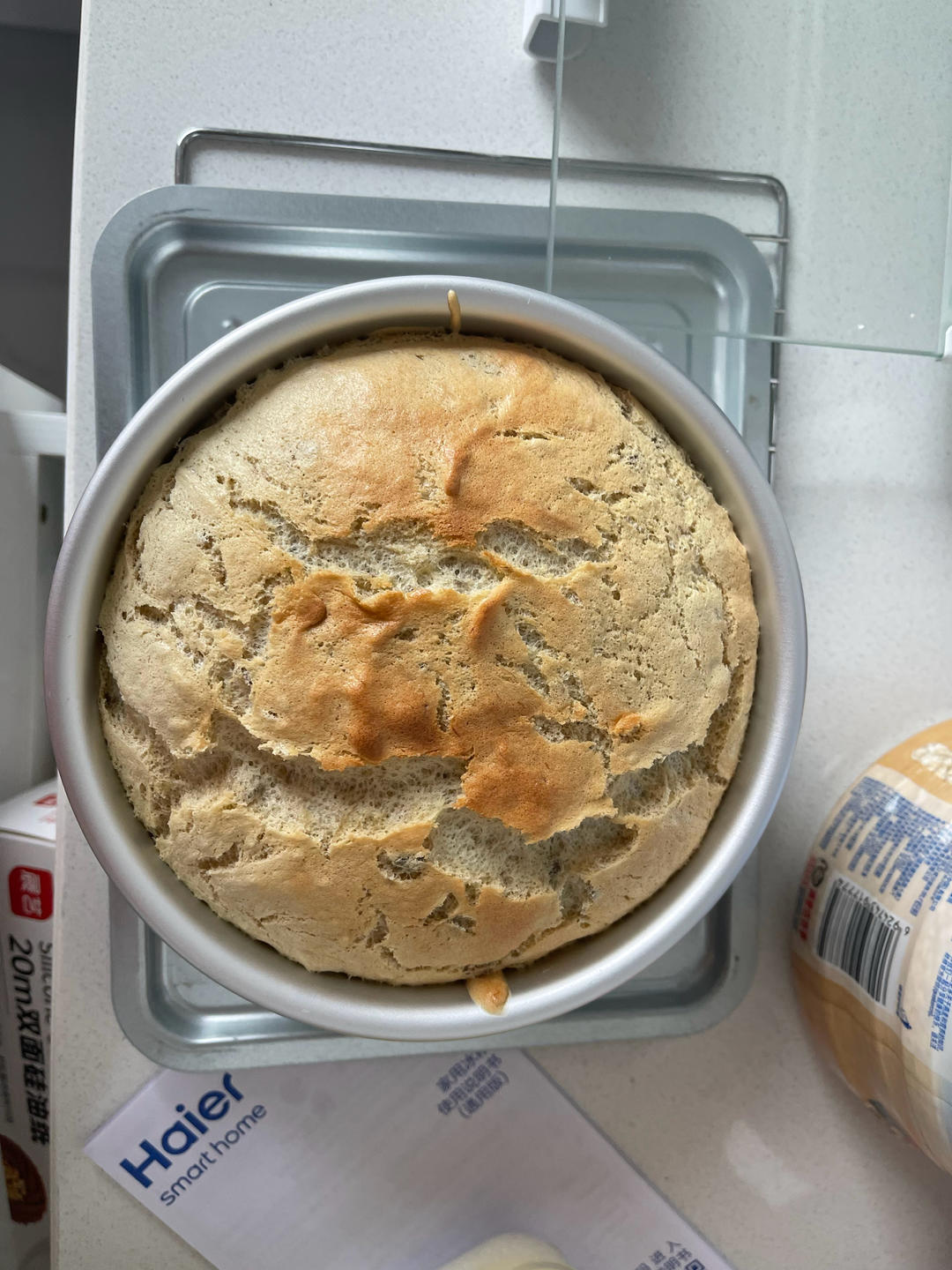 香蕉戚风蛋糕