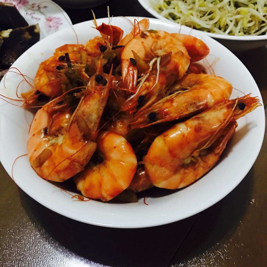 油焖大虾