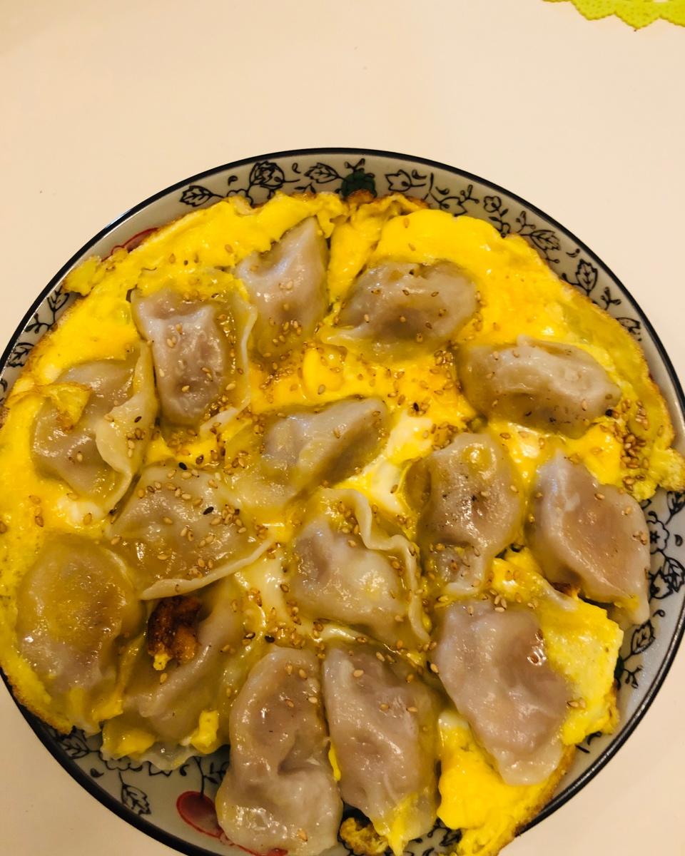 懒人快手抱蛋煎饺