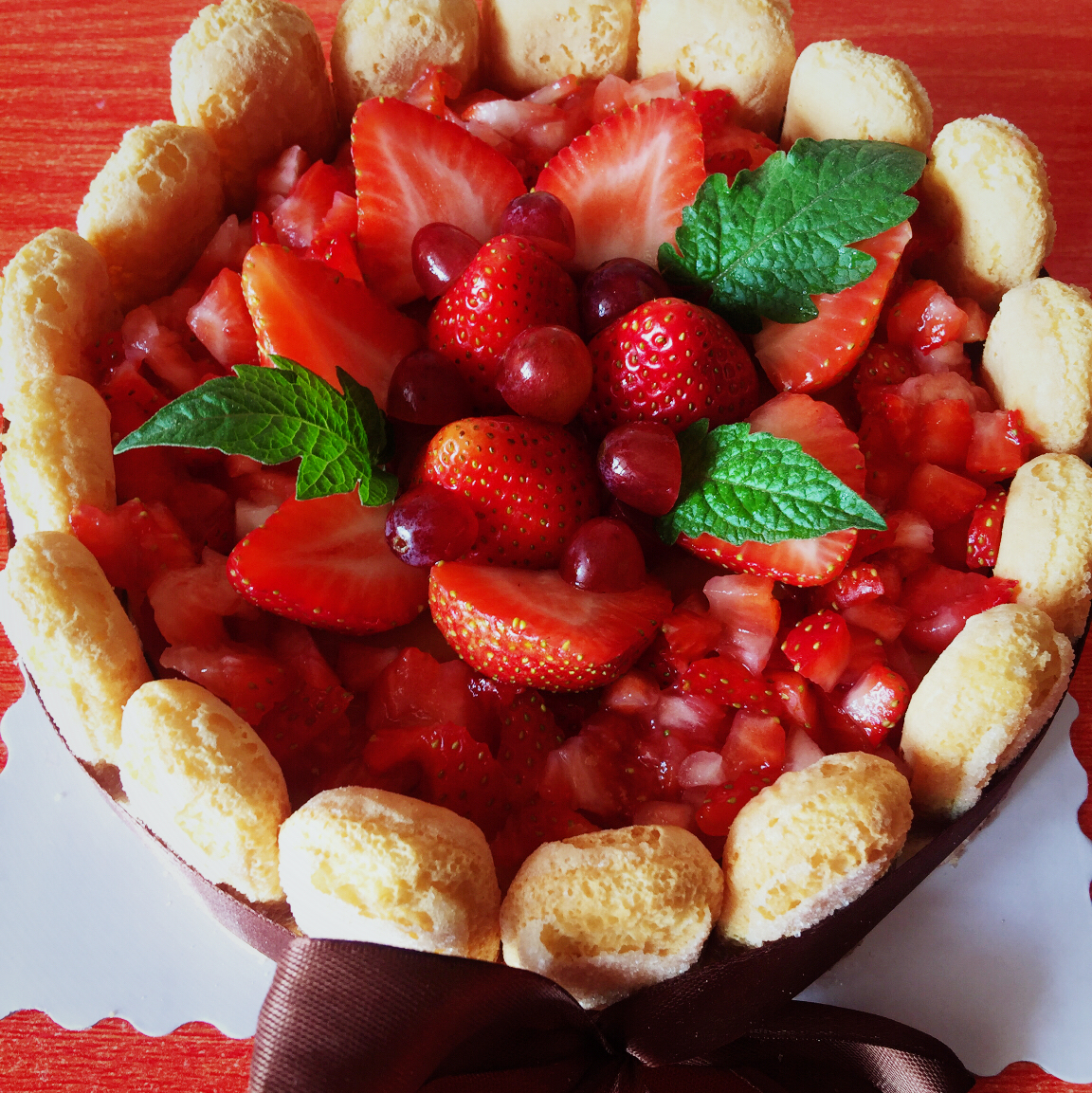 ❤草莓重芝士蛋糕❤