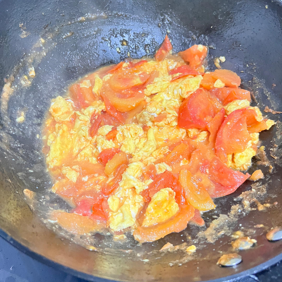 超嫩滑的番茄炒蛋