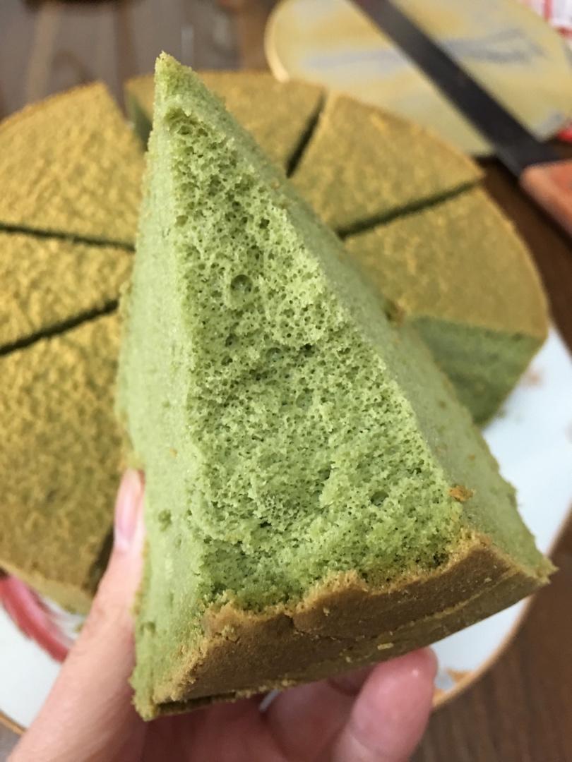 🍵清新治愈抹茶戚风——不容易消泡的秘密
