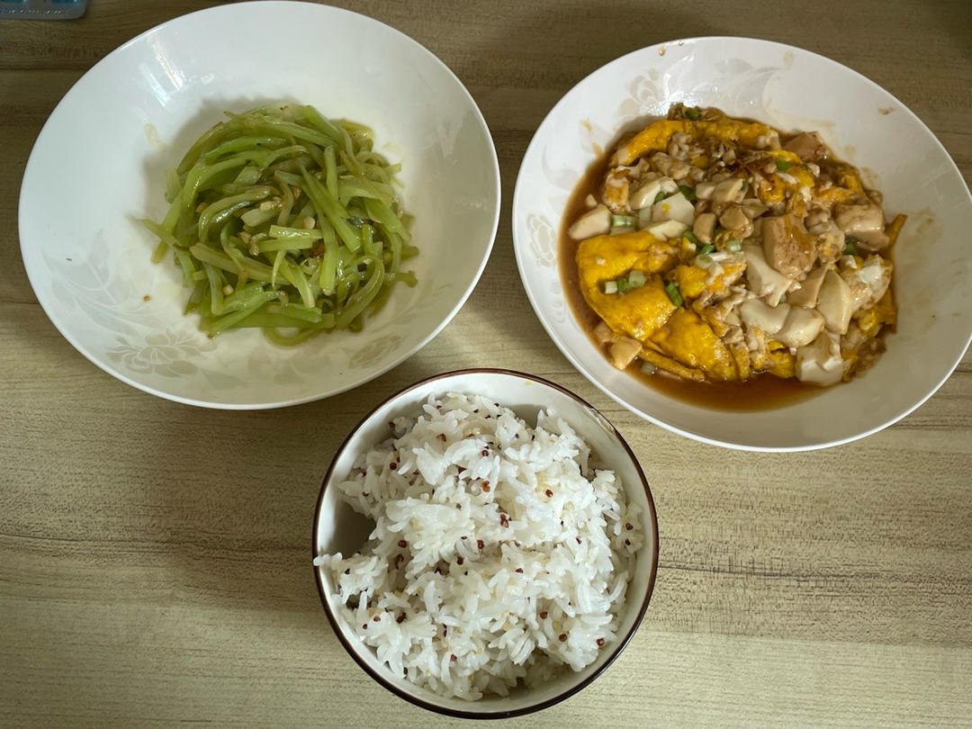 豆腐抱蛋🥚(瘦身减脂餐)