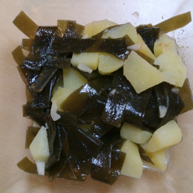 土豆炖海带