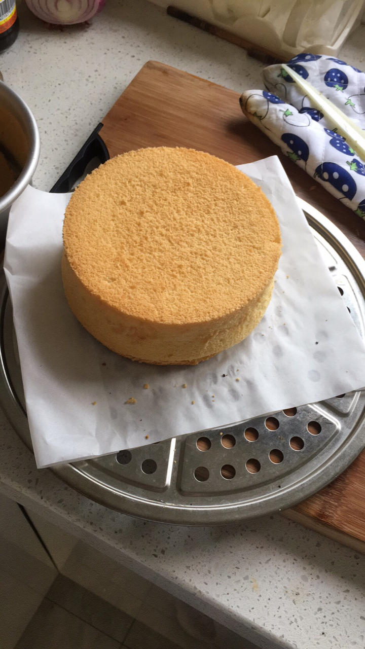 超柔软6寸戚风蛋糕(附8寸配方)零失败 超详细‼️含操作视频