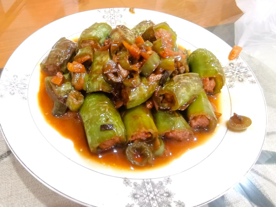 青椒酿肉