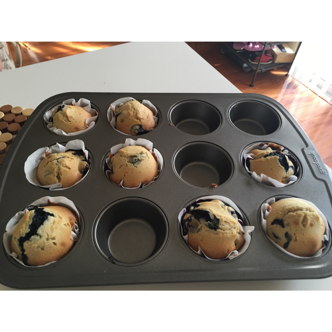 蓝莓玛芬蛋糕 Blueberry Muffin