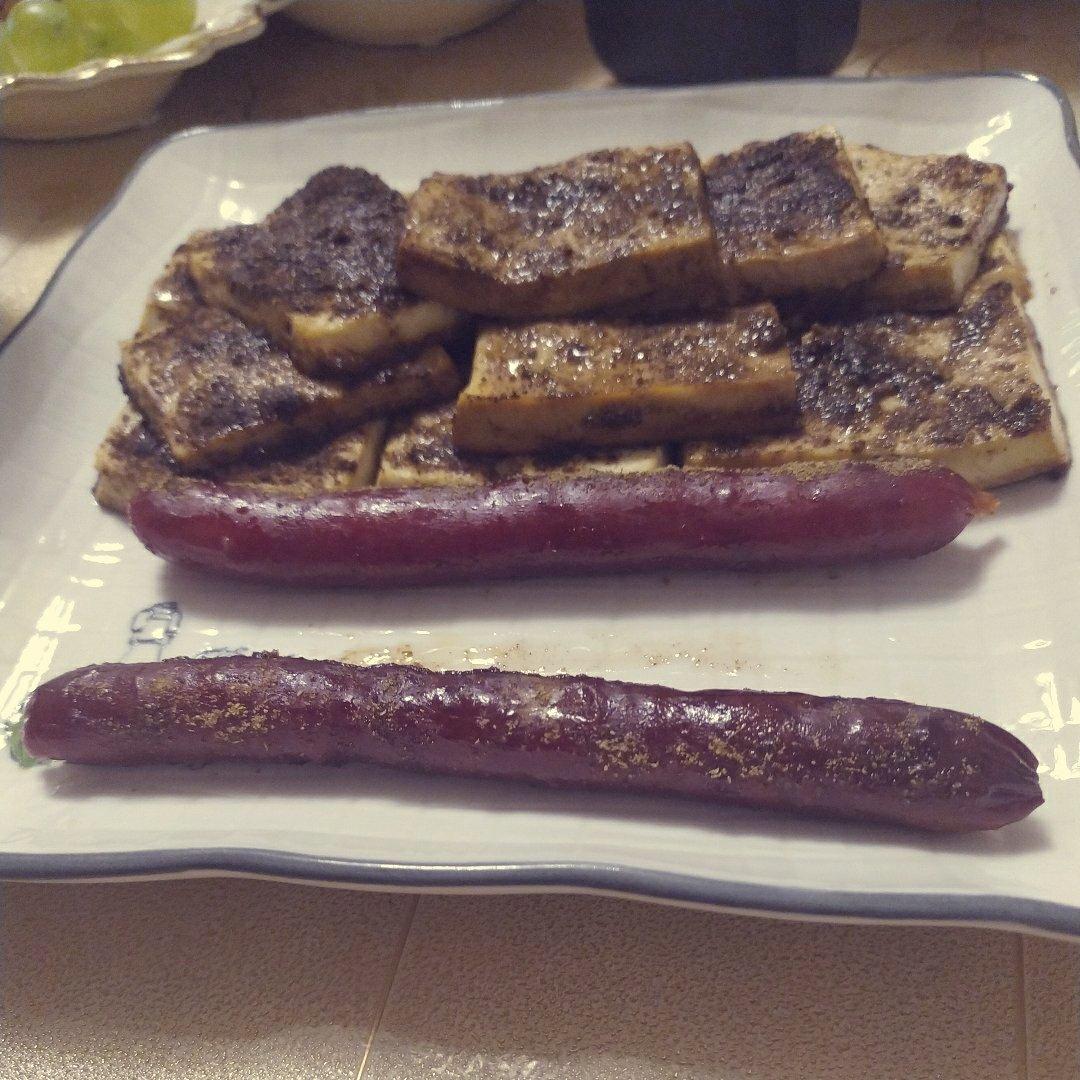 秒杀烧烤摊的烤豆腐（烤箱版）