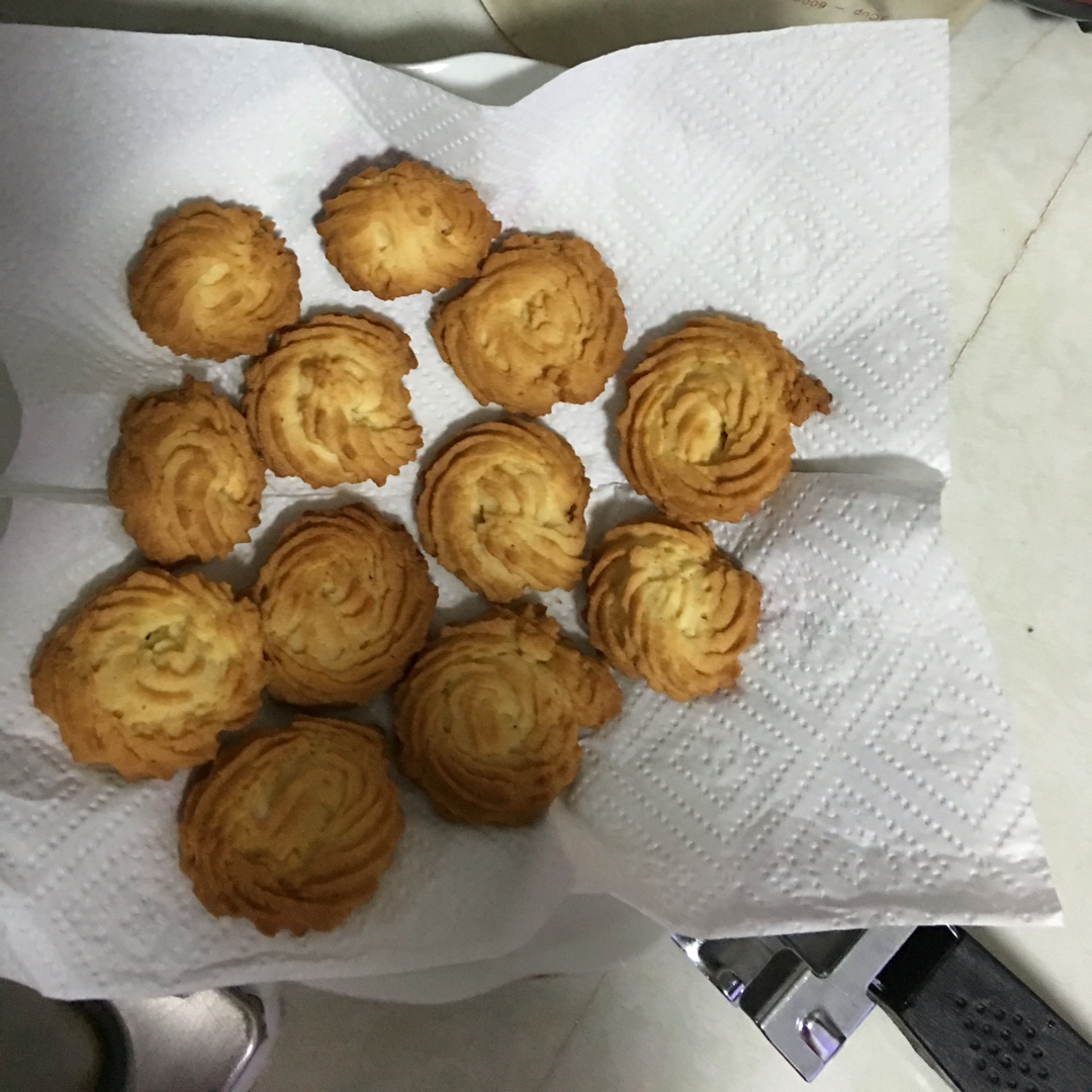 黄油曲奇（绝对成功的经验分享）