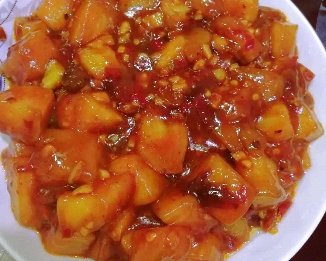 鱼香茄子诱人版的做法