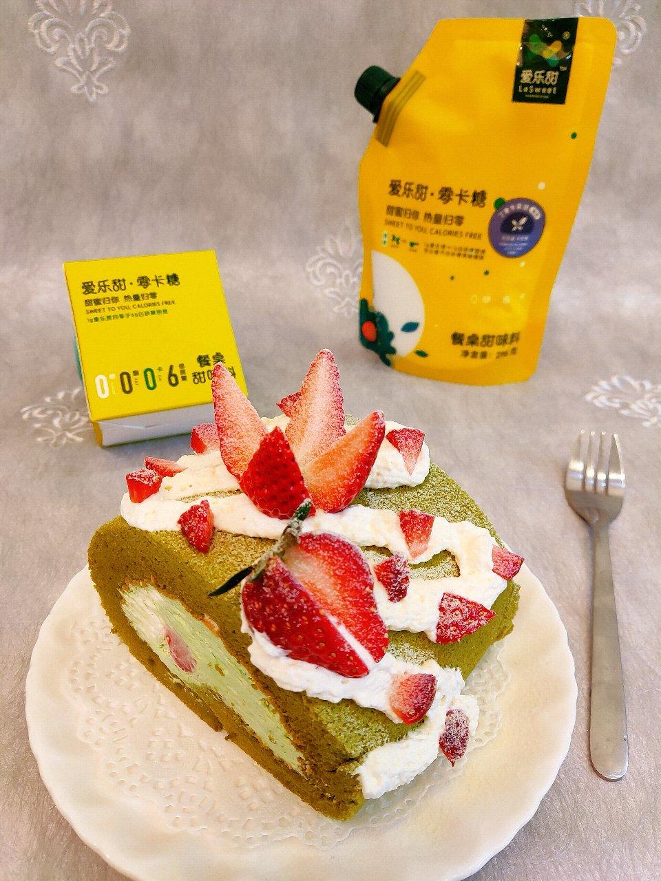 日式抹茶蛋糕卷