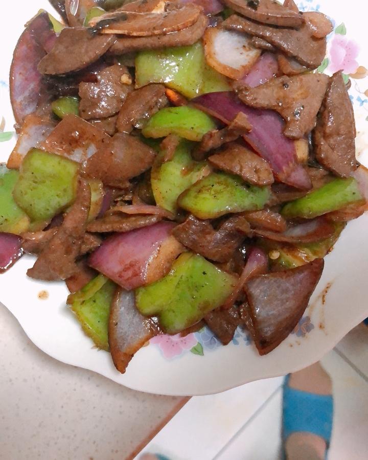 重口味的看过来--爆炒猪肝