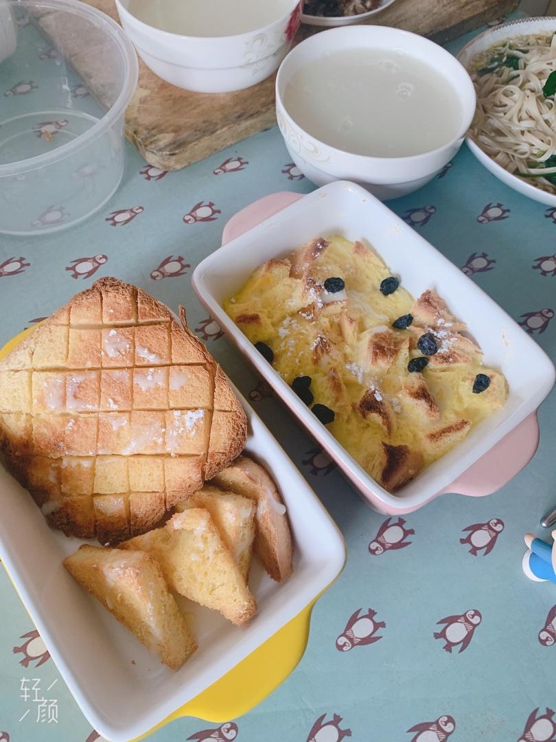 十分钟快手烤吐司，甜脆好吃，不刷蛋液