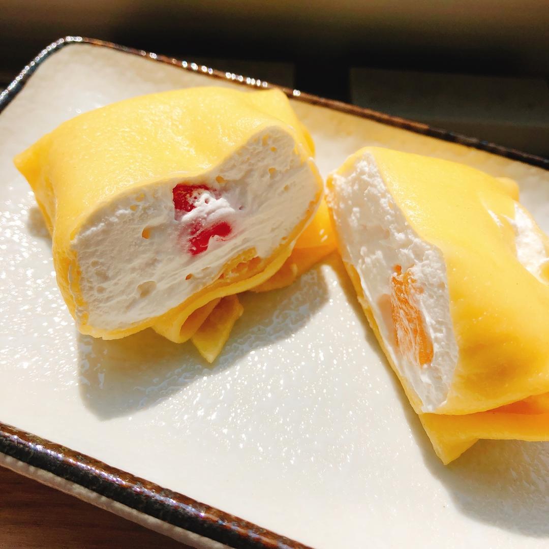 missfugu做的《tinrry下午茶》教你做芒果班戟和芒果千层饼