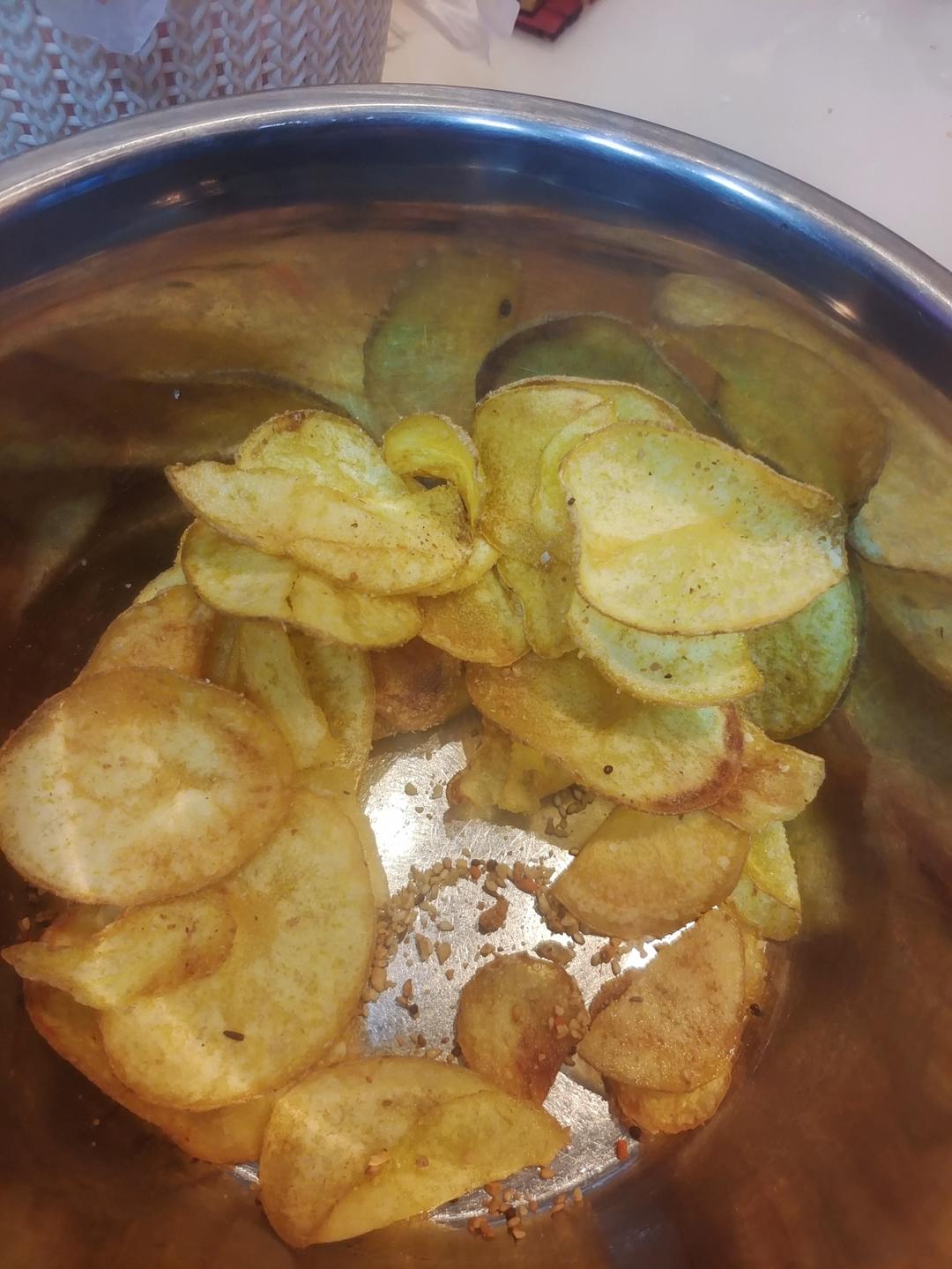 炸土豆片（家庭版薯片）