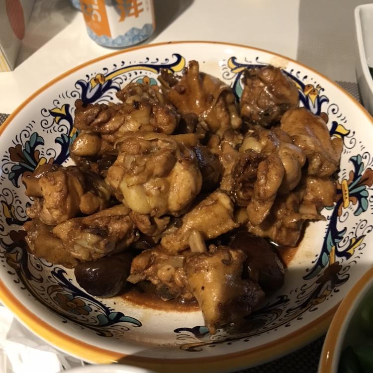 板栗烧鸡翅