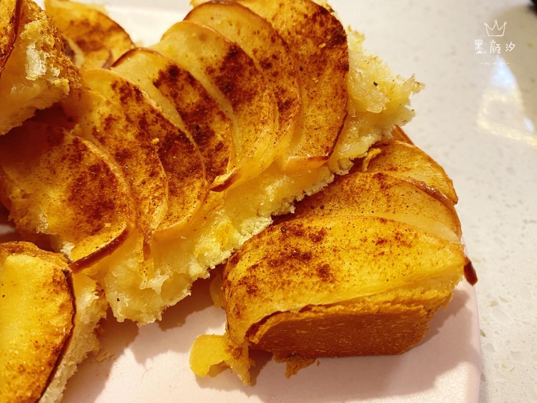 低热量吐司苹果派