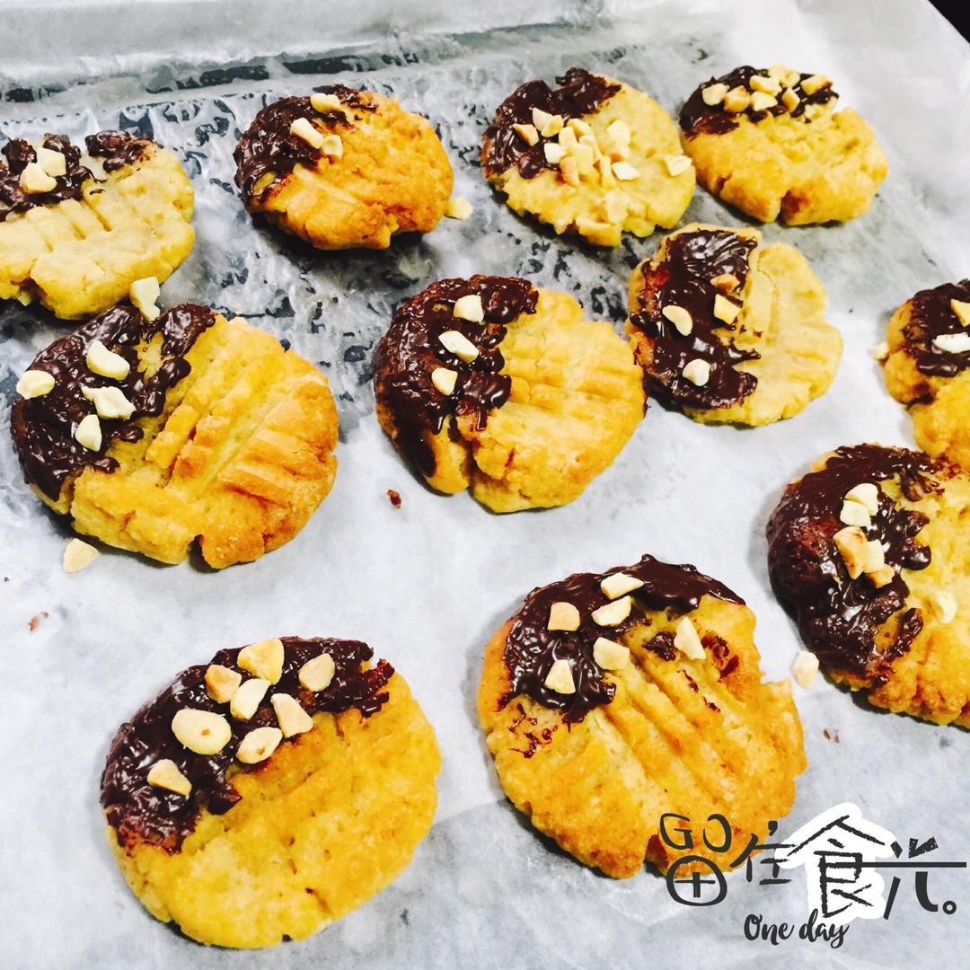 花生酱巧克力饼干