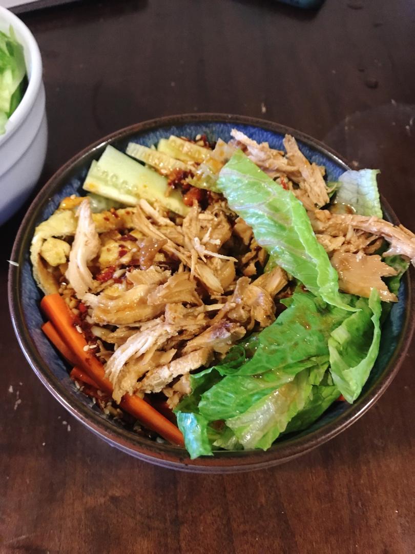 一人食 ｜ 椒麻麻麻鸡丝凉面（快手懒人版）