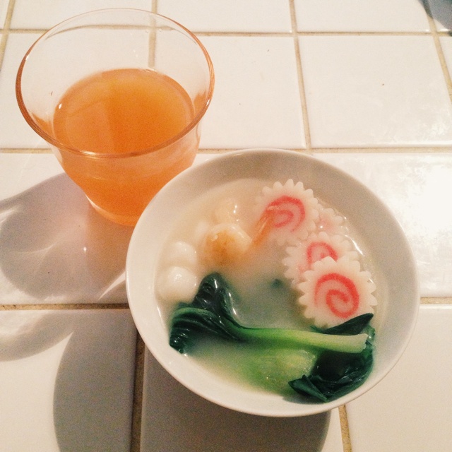 简易宁波年糕汤