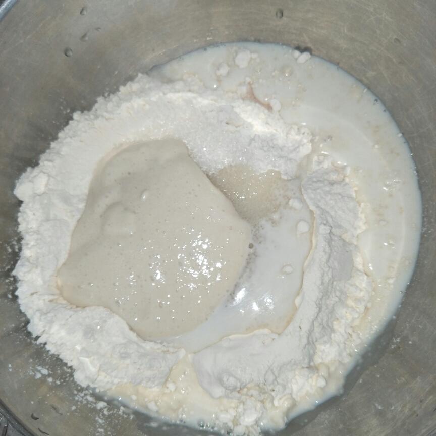 纯奶手撕吐司的做法 步骤1