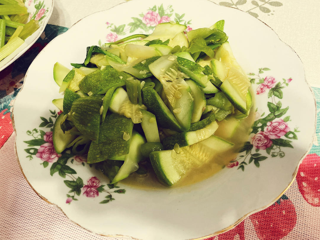 杰克西葫芦炒青椒