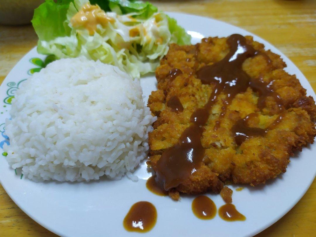 超级简单-改良简易炸猪排