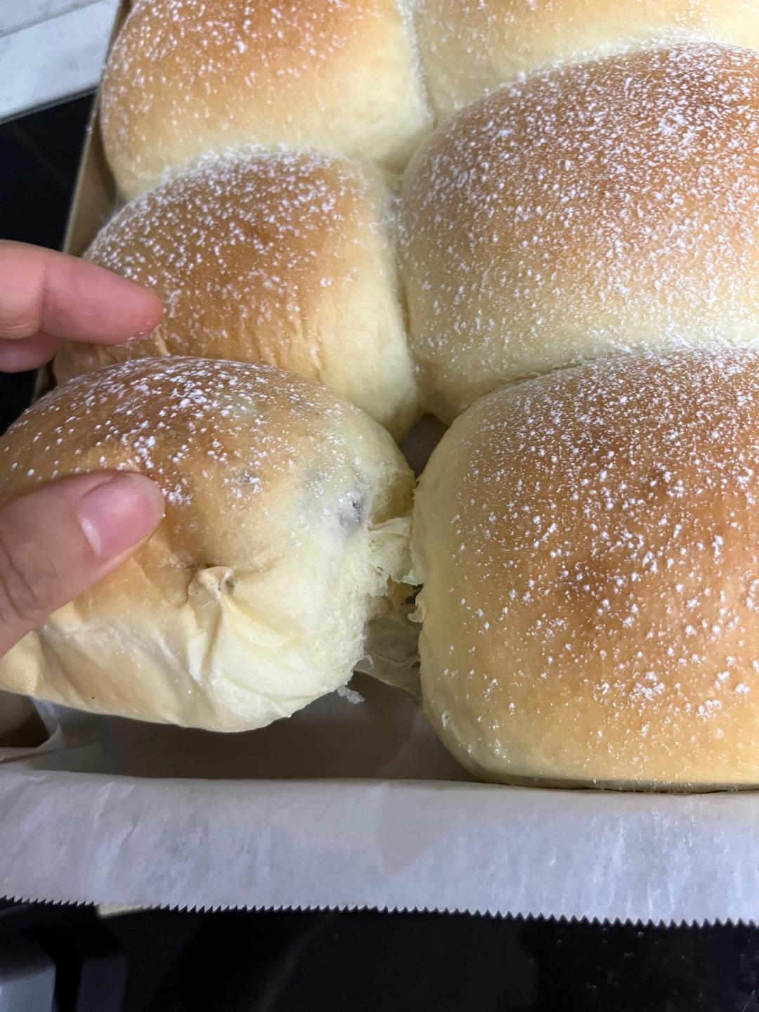 超级软的红豆面包