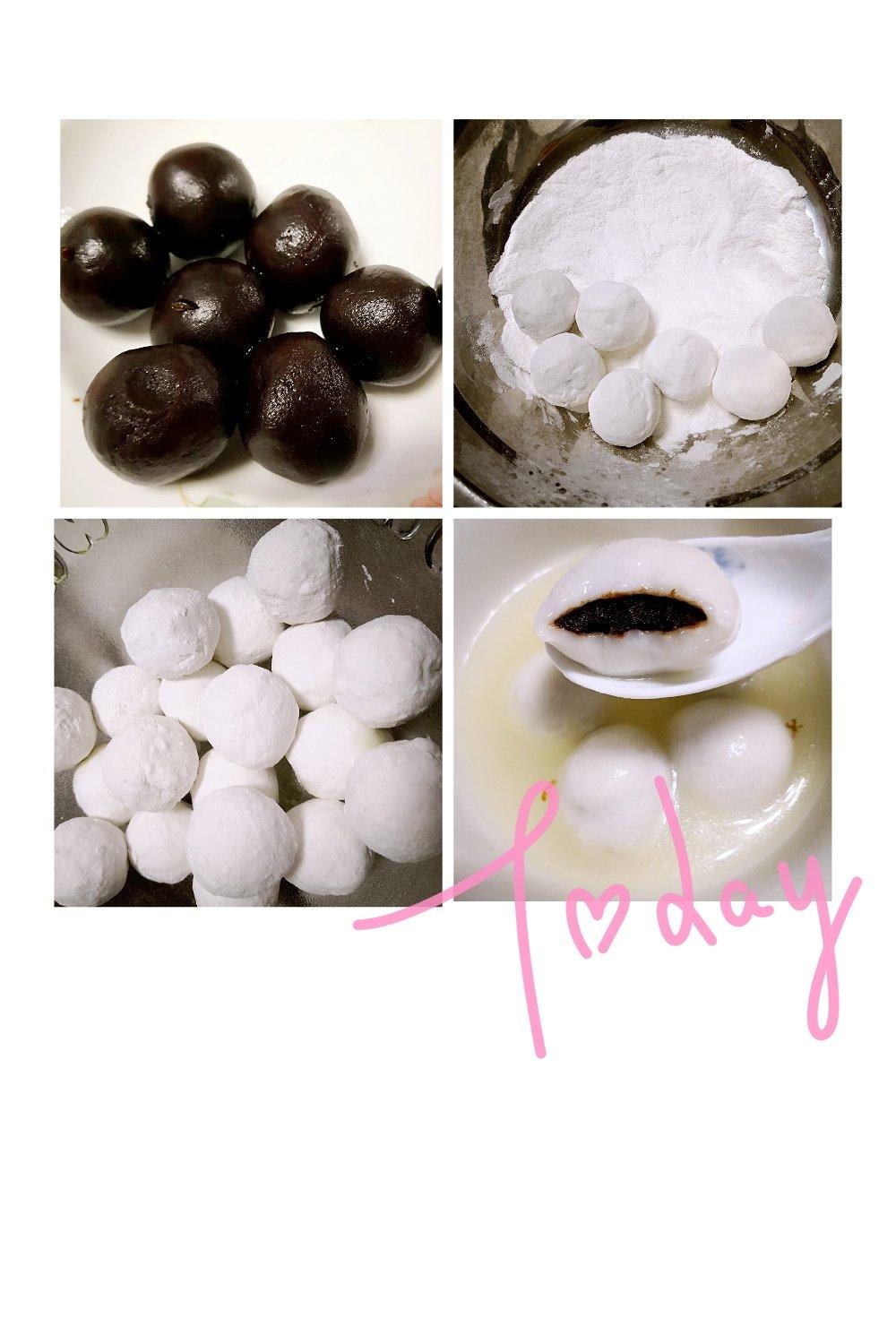 【幻彩小圆子】天然食材做彩色糯米丸