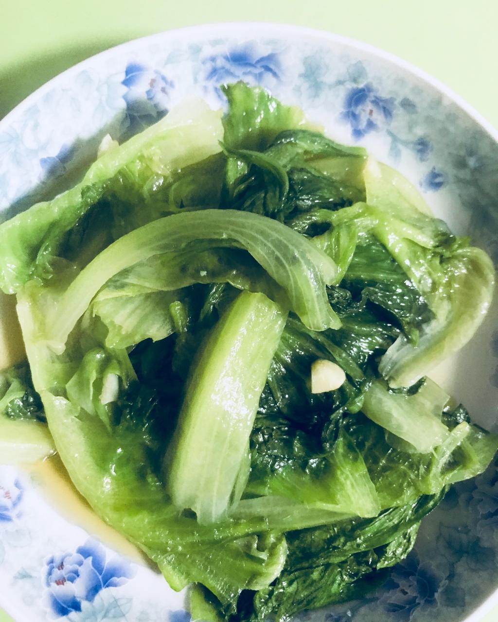 蒜泥生菜