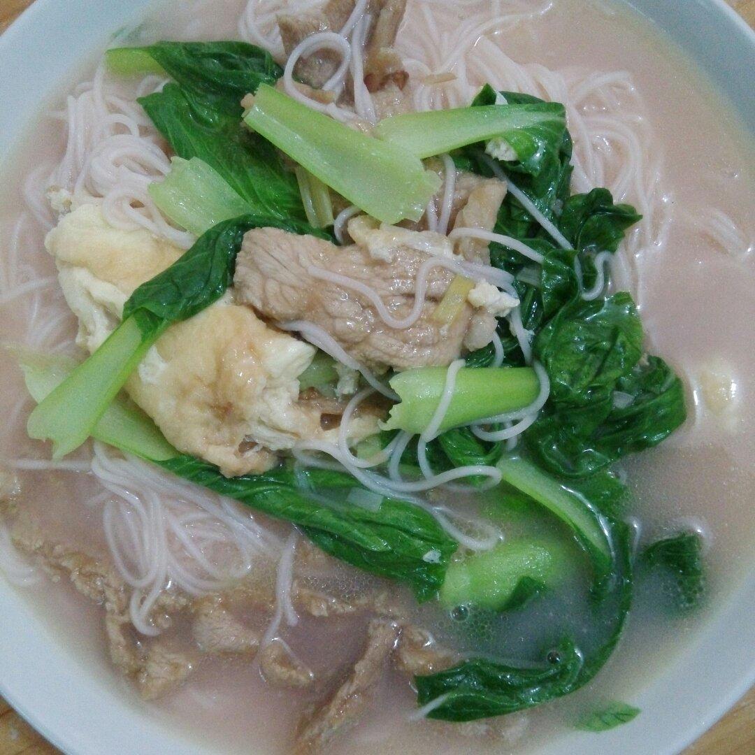 红菇面线汤