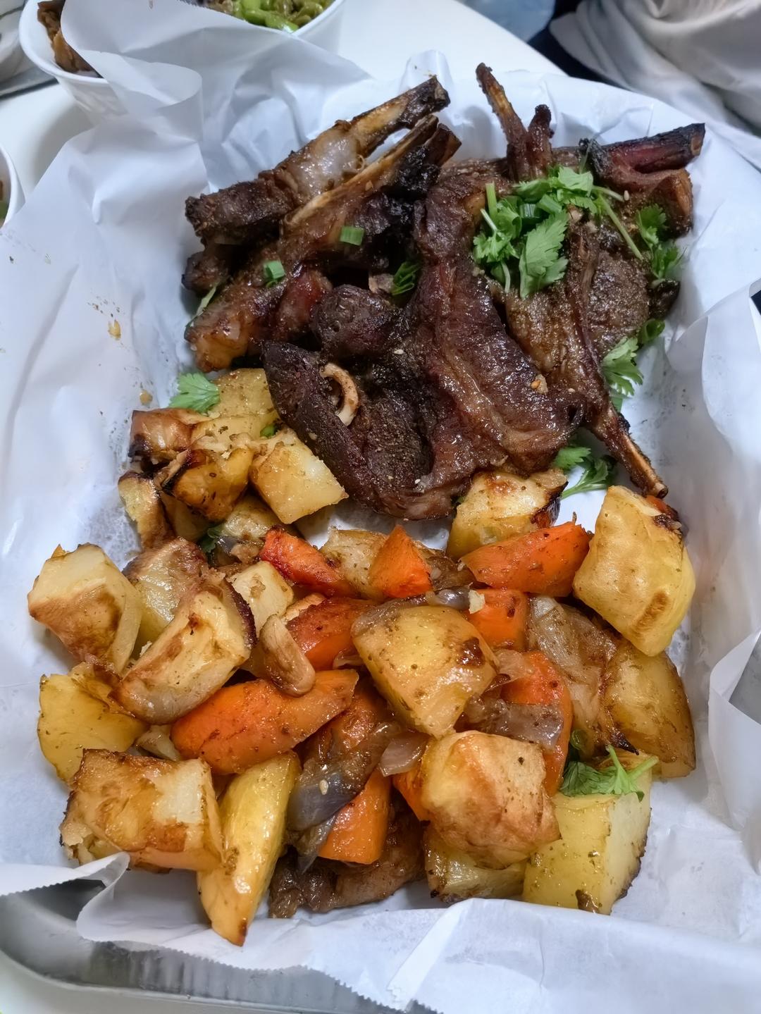 超好吃的烤羊排烤箱版