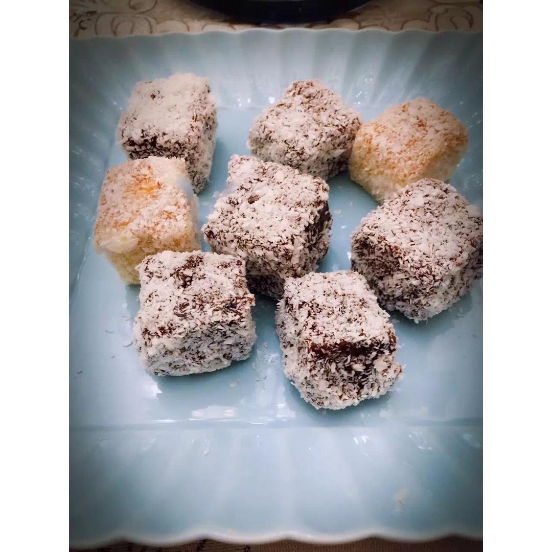 澳洲莱明顿蛋糕 Lamington