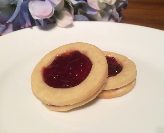 蔓越莓酱白巧克力饼干的做法