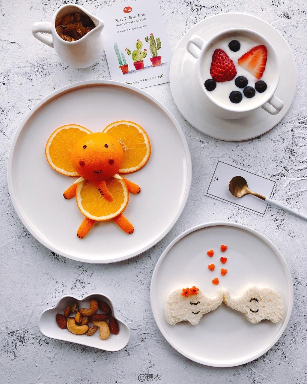 【趣味水果拼盘—大象图片】糖衣的qq糖_下厨房